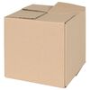 vidaXL Scatola Pieghevole 50 pz Naturale 20 x 20 x 20 cm Cartone