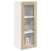 vidaXL Armadio pensile con porta Rovere Sonoma 40 x 31 x 100 cm