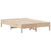 vidaXL Letto senza Materasso 120x200 cm in Legno Massello di Pino