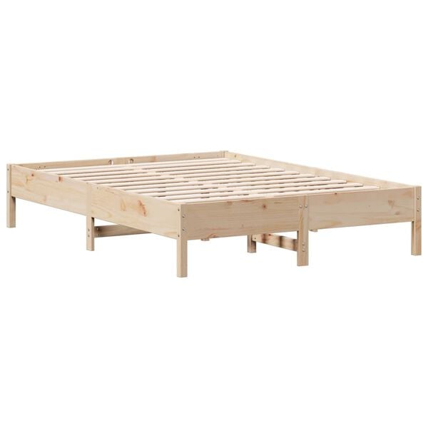 vidaXL Letto senza Materasso 120x200 cm in Legno Massello di Pino