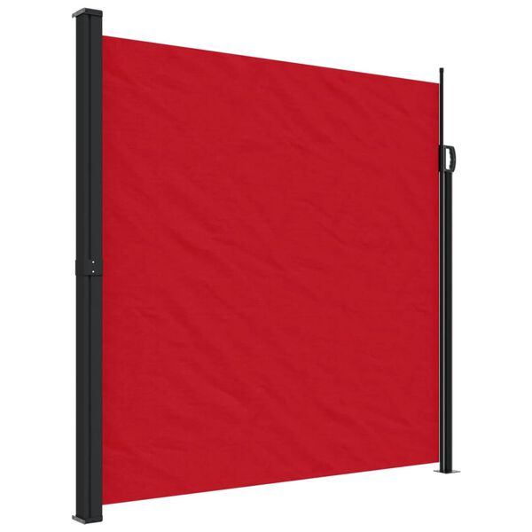 vidaXL Tenda da Sole Laterale Retrattile Rossa 200x300 cm