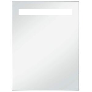 vidaXL Specchio da Parete a LED per Bagno 60x80 cm