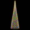 vidaXL Albero di Natale a LED 3000 LED Colorati 800 cm
