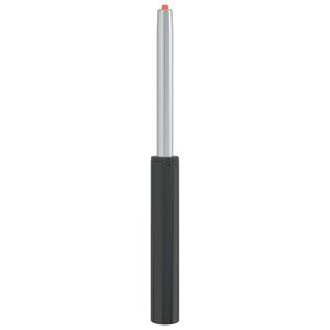 vidaXL Cilindro a Gas per Sedia da Ufficio Nero 355-540 mm Ferro