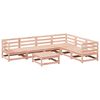 vidaXL Set Divani da Giardino 7 pz in Legno Massello Abete Douglas