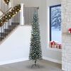 vidaXL Albero di Natale artificiale con 300 LED Verde 240 cm