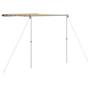 vidaXL Tendalino per Camper e Roulotte 1,8x2,5x2,15 m Beige