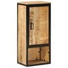 vidaXL Mobile da Bagno 40x27x90 cm in Legno Massello di Mango e Ferro