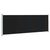 vidaXL Tenda da Sole Laterale Retrattile 160 x 514 cm Nera