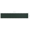 vidaXL Paravento da Balcone Verde Scuro 90x500 cm Tessuto Oxford