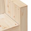 vidaXL Divano da Giardino 79x60x62 cm in Legno Massello di Pino