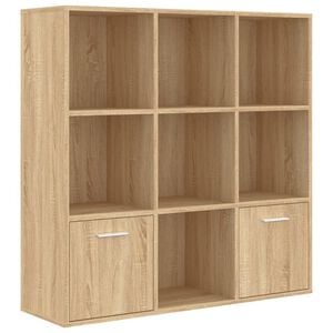 vidaXL Libreria Rovere Sonoma 98x30x98 cm in Legno Multistrato