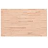 vidaXL Banco Lavoro 100x60x(73-99,5) cm Legno di Faggio Rettangolare