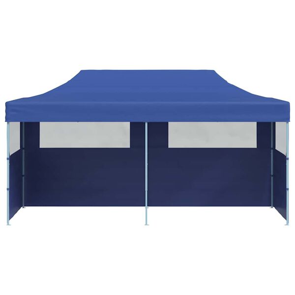 vidaXL Tenda per Feste Pop-up Pieghevole Blu 3 x 6 m