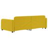vidaXL Divano Letto con Letto Estraibile Giallo 90x200 cm in Velluto