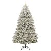 vidaXL Albero di Natale artificiale con 300 LED Verde e Bianco 270 cm