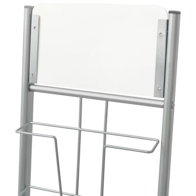 PORTARIVISTE GIORNALI A Muro Doppio In Ferro Battuto 2 Scomparti Per - Foto 12