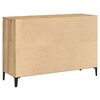 vidaXL Credenza Rovere Artigianale 102x35x70 cm in Legno Multistrato