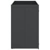 vidaXL Contenitore per Rifiuti per 3 Bidoni Antracite