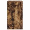 vidaXL Credenza Rovere fumo 40 x 41 x 75 cm Legno multistrato