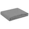 vidaXL Tovaglia da Tavolo Ovale Grigio Chiaro 130 x 180 cm Poliestere