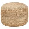 vidaXL Pouf Lavorato a Mano 45x30 cm in Juta