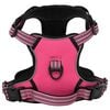 vidaXL Pettorina per Cani con Strisce Riflettenti Regolabile Rosa L