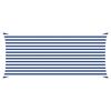 vidaXL Vela da ombra solare Blu e Bianco 4,5 x 2 m