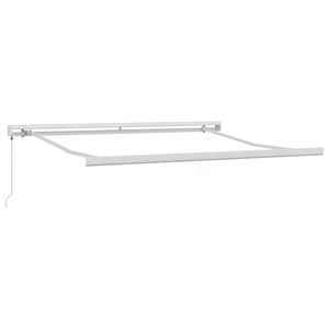 vidaXL Telaio di tenda manuale 3 x 2,5 m Bianco