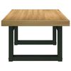 vidaXL Tavolino NOAIN Gambe a Forma di U 120x60x40cm in Legno Massello