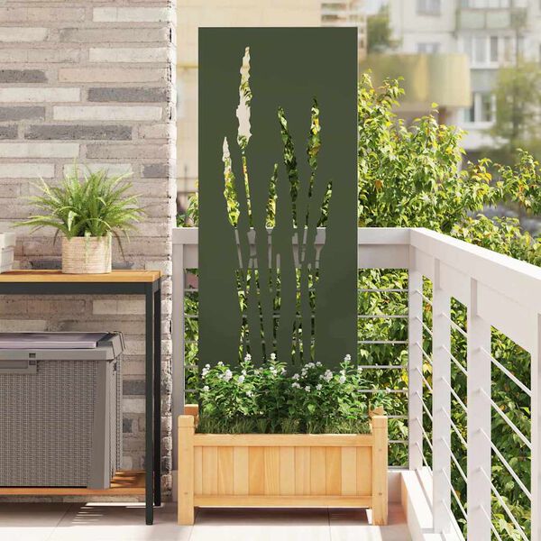 vidaXL Schermo per privacy in giardino Oliver verde 50 x 140 cm