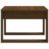 vidaXL Tavolino da Salotto Rovere Marrone 50x50x35cm Legno Multistrato