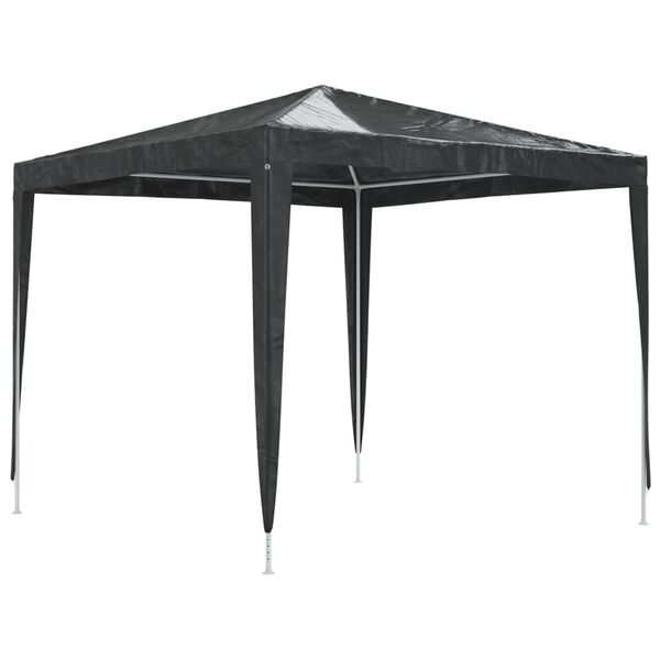 vidaXL Gazebo Professionale 2,5x2,5 m Antracite 90 g/m²
