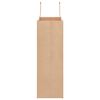 vidaXL Sacchetti di Carta 250 pz con Manici Marrone 26x12x35 cm