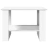 vidaXL Tavolino da salotto Bianco 72 x 50 x 50 cm Legno multistrato