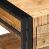 vidaXL Tavolino da Salotto 90x50x38 cm Legno Massello di Mango Grezzo