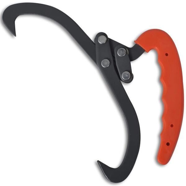 vidaXL Pinze Tenaglie per Tronchi 4 pz con Manico in PVC