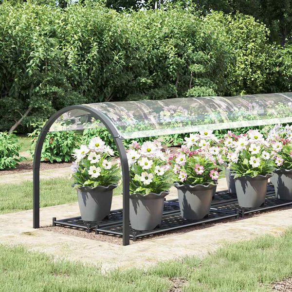 vidaXL Telone Trasparente con Occhielli 1x4 m in PVC