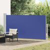 vidaXL Tenda Laterale Retrattile per Patio 170x300 cm Blu