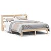 vidaXL Giroletto con Testiera 160x200 cm in Legno Massello di Pino