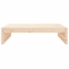 vidaXL Poggiapiedi da Giardino 120x80 cm in Legno Massello di Pino