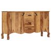vidaXL Credenza 145x40x80 cm in Legno Massello