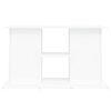 vidaXL Supporto per Acquario 101x41x58 cm in Legno Multistrato Bianco
