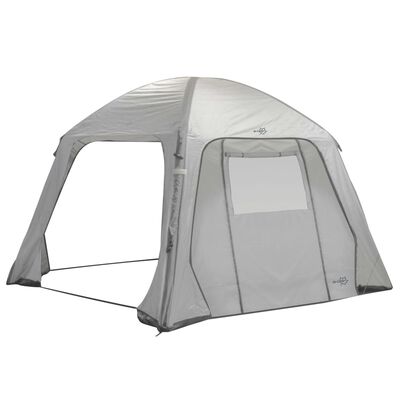 Bo-Camp Parete Laterale Tenda con Porta e Finestra Air Gazebo Grigio