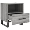 vidaXL Comodini 2 pz Grigio Sonoma 40x35x47,5 cm in Legno Multistrato