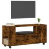 vidaXL Mobile TV Rovere Fumo 102x34,5x43 cm in Legno Multistrato