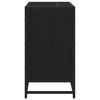 vidaXL Mobile da Bagno Rovere Nero 65 x 33 x 60 cm Legno multistrato