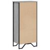 vidaXL Libreria Grigio Sonoma 50x31x106 cm in Legno Multistrato