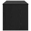 vidaXL Tavolino da salotto Rovere Nero 80 x 50,5 x 41,5 cm