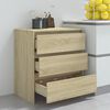 vidaXL Credenza Rovere Sonoma 70x41x75 cm in Truciolato